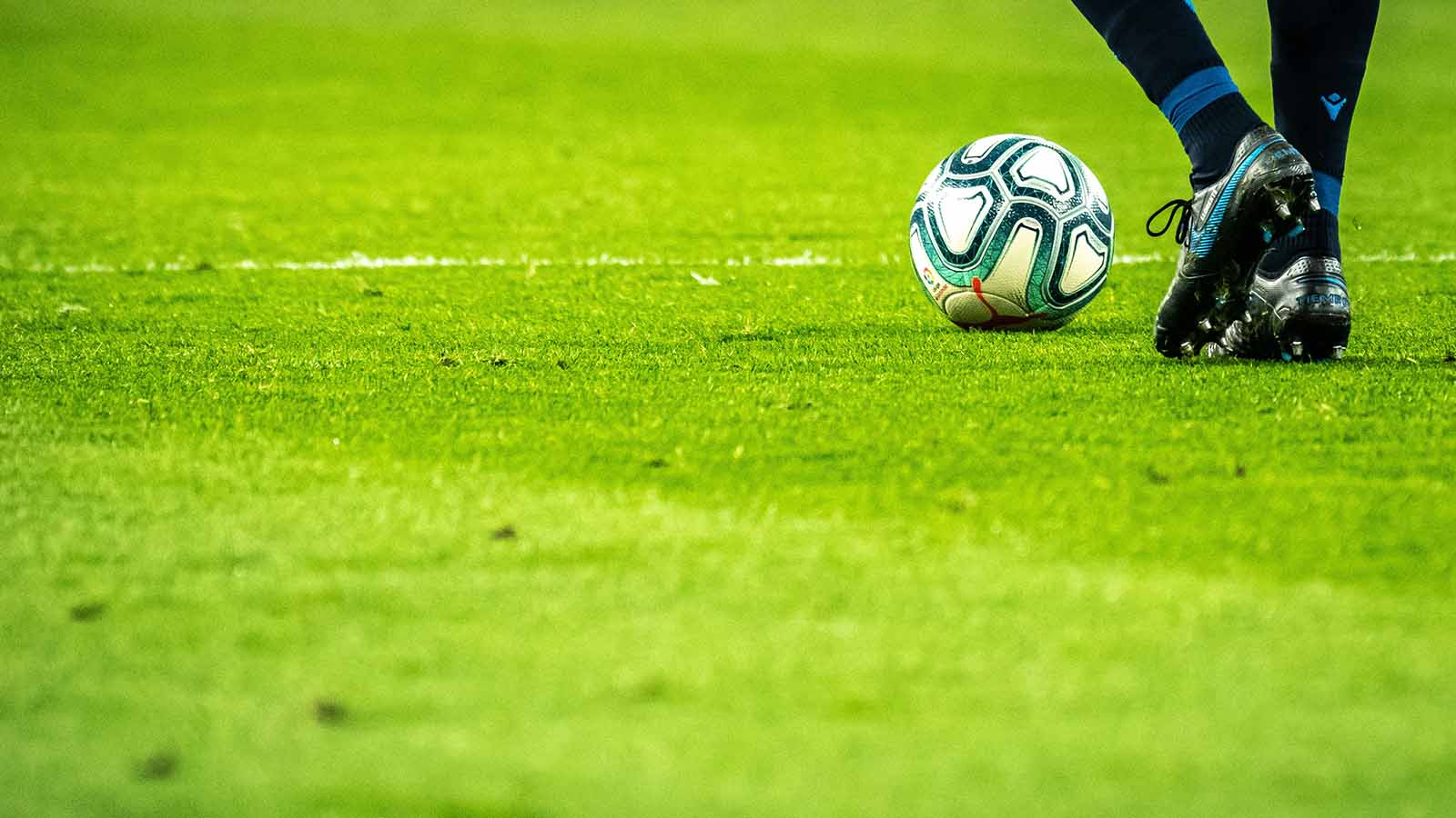 ball on the pitch