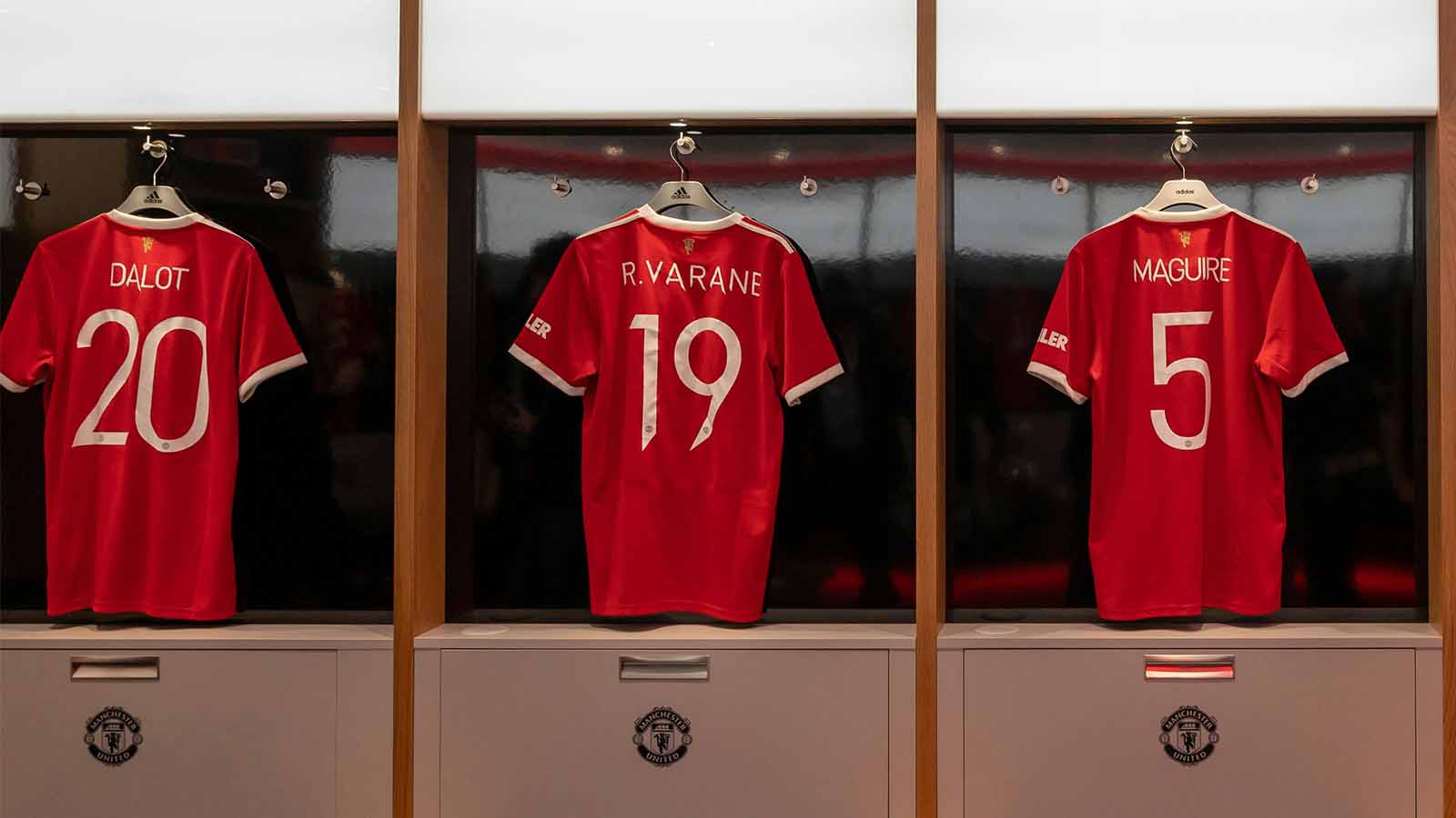 Manchester United Changing Room